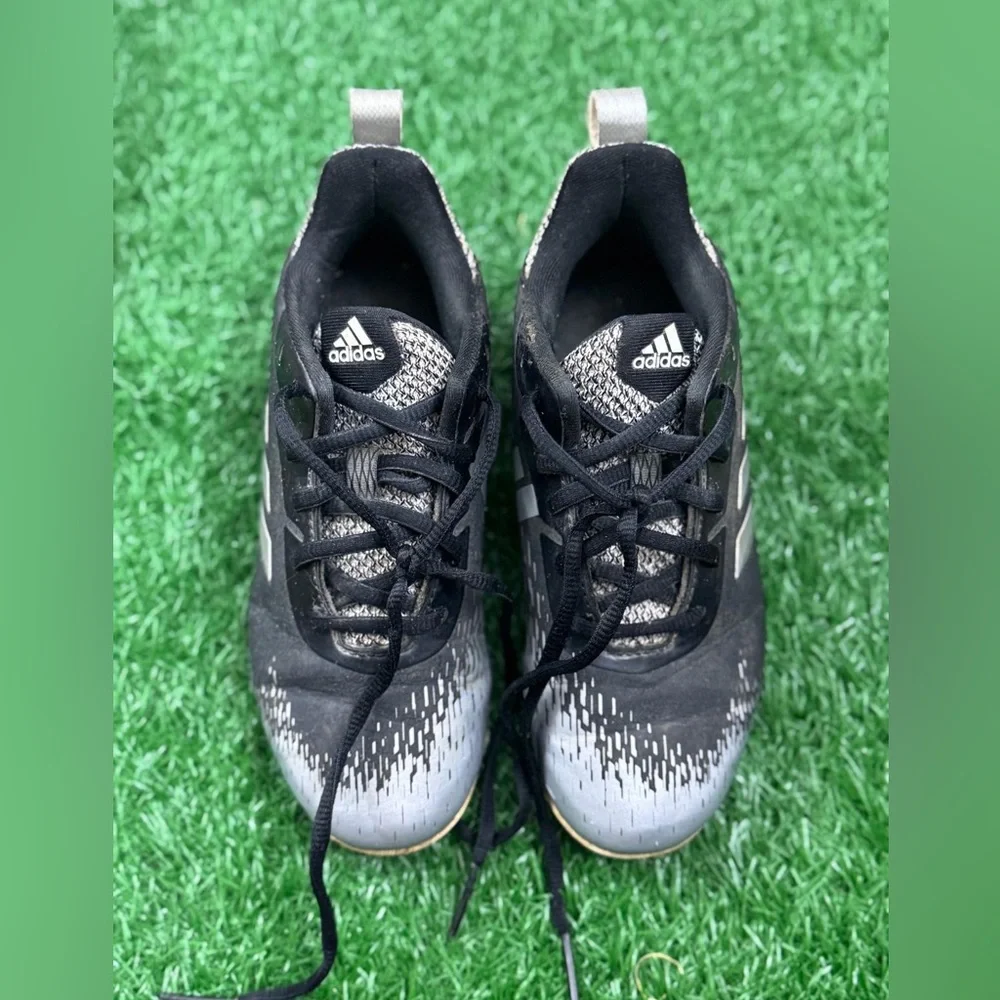 Adidas Kids Black and White‎ Athletic Shoes Size 1